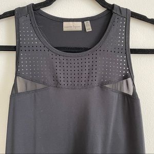 Women’s Sleeveless Black Workout Athletic Racerback Tank Nanette Lepore Size SM